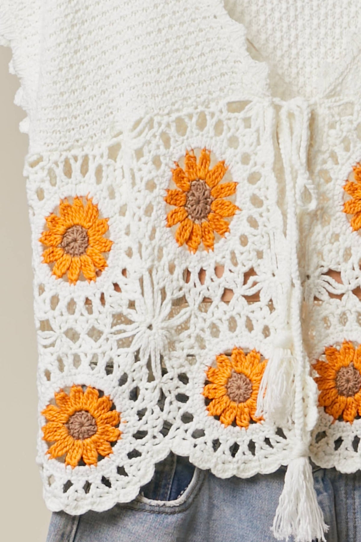 Mello Sunflower Cardigan