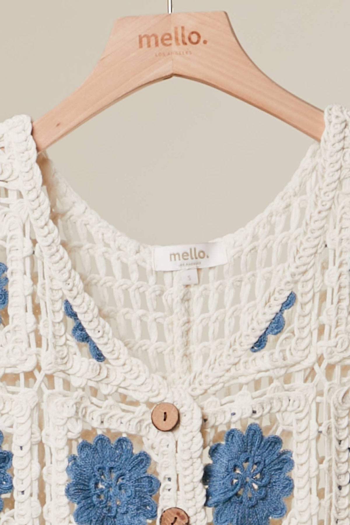 Mello Crochet Tank Sweater
