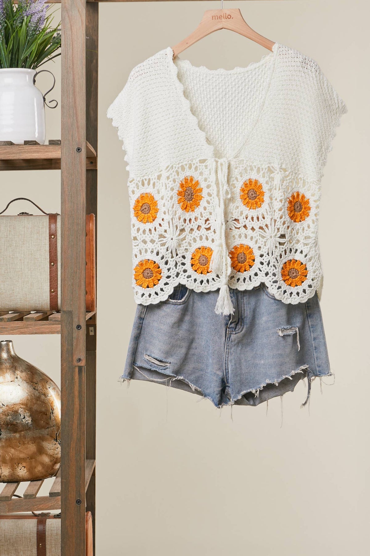 Mello Sunflower Cardigan